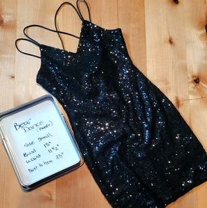 Bear Dance sequin bodycon small dress